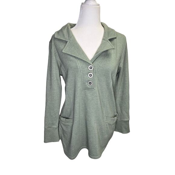 Soft Surounding Golden Age Pullover Tunic Size - Picture 1 of 4